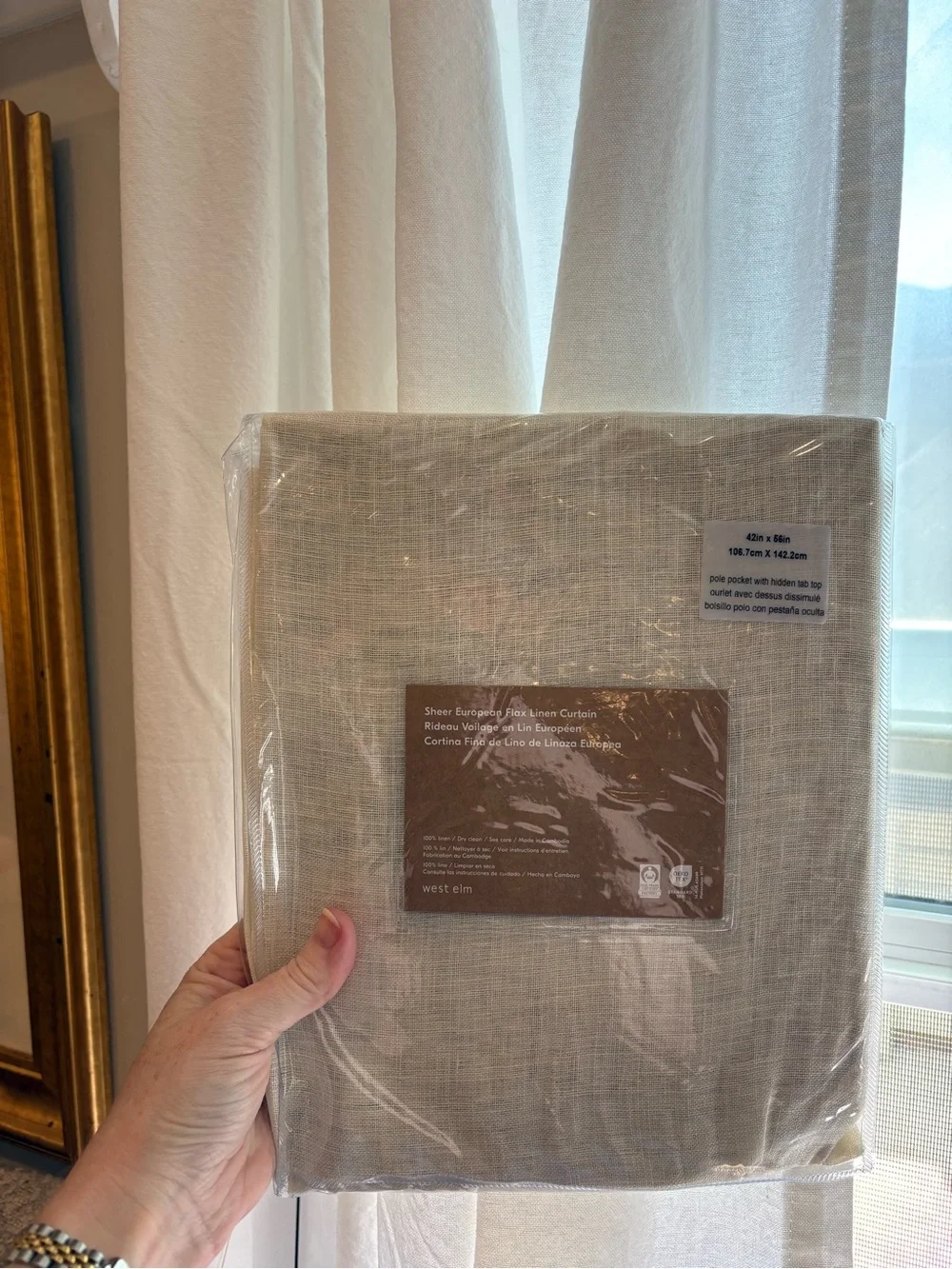 West Elm custom sized